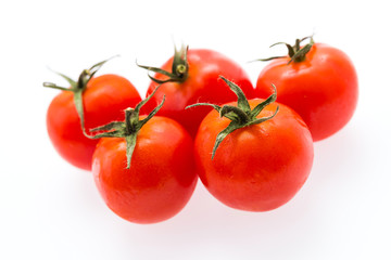 Tomato isolated on white