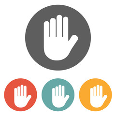 Obraz premium hand icon