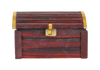 Old wooden crate