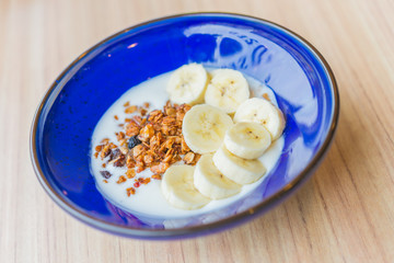 Yogurt banana