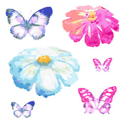 butterflies design