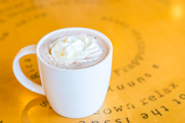 Hot coffee