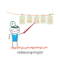 otolaryngologist show pictures with their noses