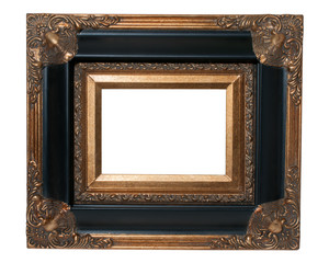 Black and Gold Ornate Frame