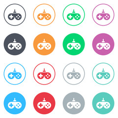 Vector flat iButtons