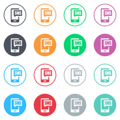 Vector flat iButtons