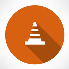 traffic cone icon