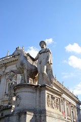 Fototapeta na wymiar Statue, Museum Capitolini, Rom