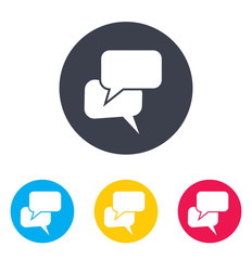 Speak bubbles icon