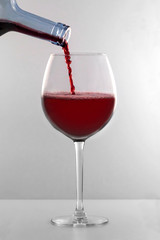 Pouring the wine