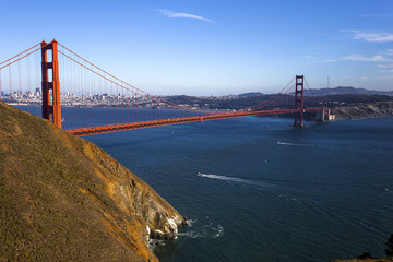 Fototapeta premium Golden gate bridge, San Francisco, Kalifornia, USA