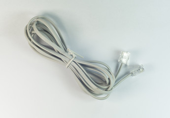 Soketli telefon kablosu ( plug the phone cable )