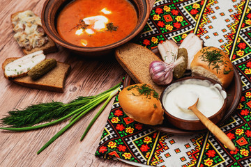 national ukrainian borscht