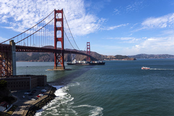 Golden gate bridge, San Francisco, California, USA
