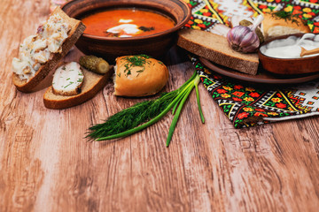 national ukrainian borscht