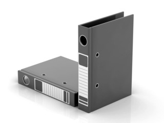 Obraz premium 3d office folders