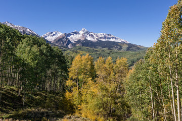 Colorado Scenic Mountain Landscape in Fall