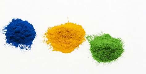 Colored powder