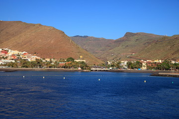 Fototapeta premium Port and town San Sebastian