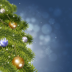 Fototapeta na wymiar Christmas Tree