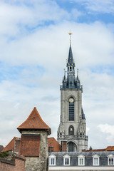 The belfry of Tournai, Belgium.