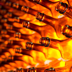 empty bottles