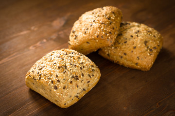 Pane integrale con semi di sesamo