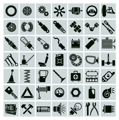 Car parts, tools and accessories