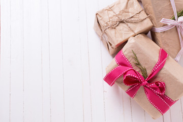 Festive gift boxes