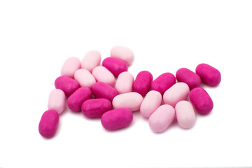 Obraz na płótnie Canvas capsules candy