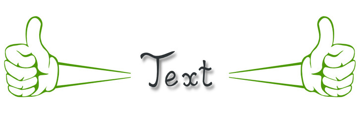 Unsere Empfehlung  - mit Platz für Slogan