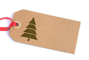 Christmas gift tag