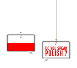 Learn Polish - illustration concept