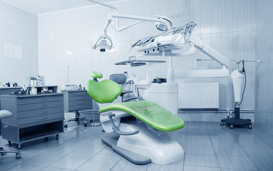 Special equipment for a dentist, dentist office - obrazy, fototapety, plakaty