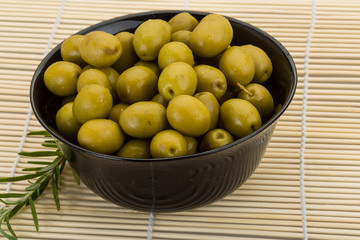 Green olives