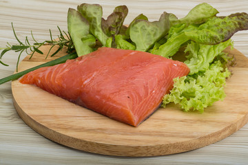 Salmon fillet