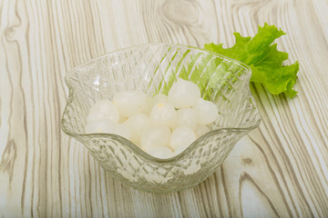 Marinated onion