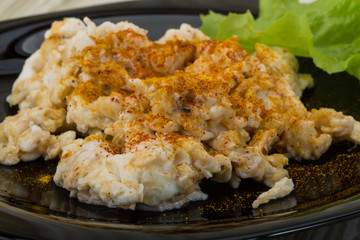 Scrambled eggs