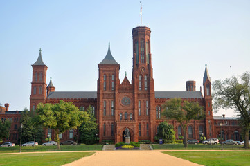 Smithsonian Castle in Washington, District of Columbia