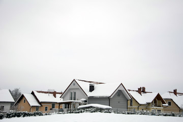 Residential urban houses