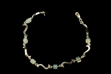 Fototapeta premium Silver bracelet