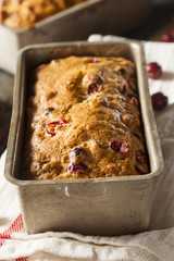 Homemade Festive Cranberry Bread