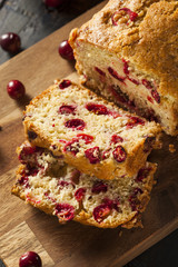 Homemade Festive Cranberry Bread