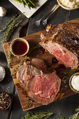 Homemade Grass Fed Prime Rib Roast