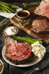 Homemade Grass Fed Prime Rib Roast