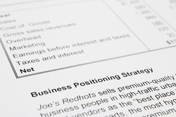 Business Positioning strategy