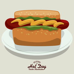 hot dog design