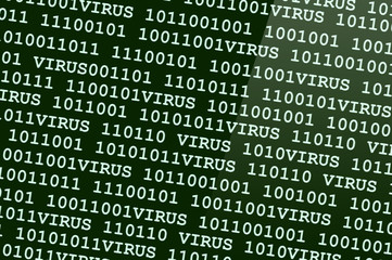 Fototapeta premium Computer Virus