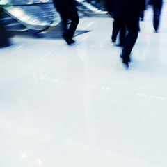 Fototapeta premium businesspeople walking
