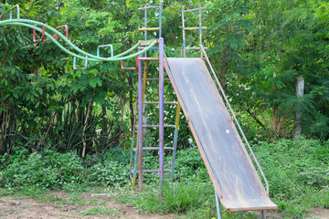 old high slider in playground